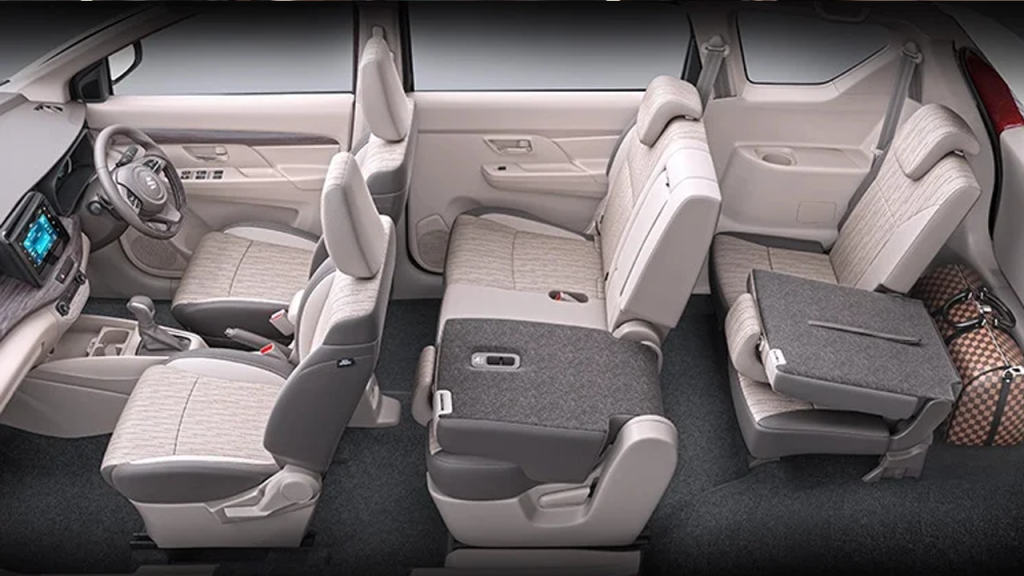 Maruti Ertiga 2025 – Modern 7-Seater MPV with 1.5L K15C Smart Hybrid Engine, 20.51kmpl Mileage & Family Comfort from ₹8.80 Lakh! 2 Maruti Ertiga 2025 interior