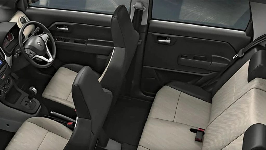 Maruti Wagon R LXI 1.0 2025 – Spacious 5-Seater Hatchback with 998cc K10C Petrol Engine, 24.35kmpl Mileage & Smart Comfort from ₹4.99 Lakh! 2 Maruti Wagon R LXI 1.0 2025 interio